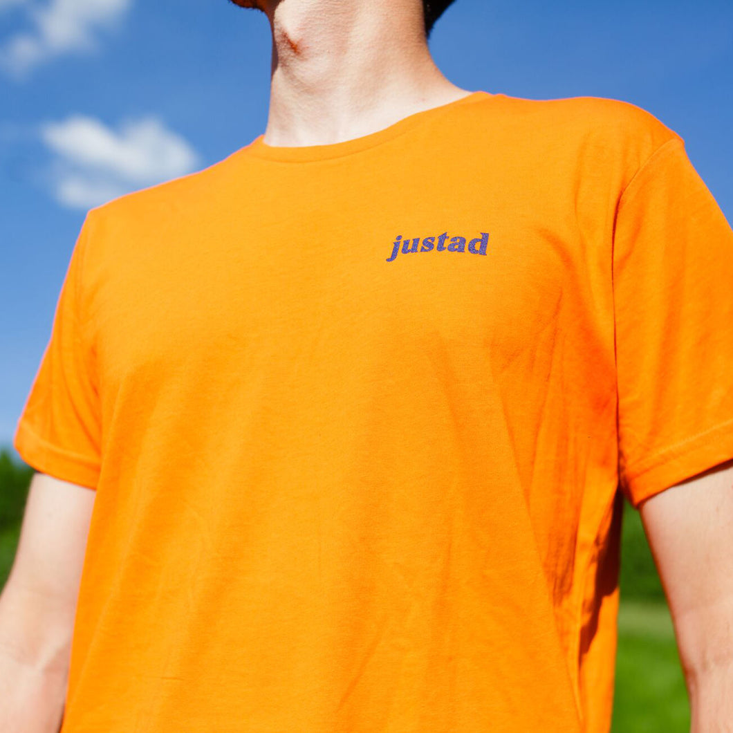 t-skjorte (justad, oransje)